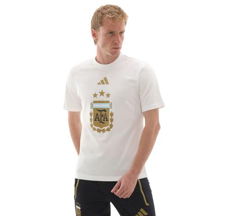 adidas Afa Arjantin Dna Erkek T-Shirt Beyaz