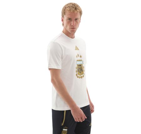 adidas Afa Arjantin Dna Erkek T-Shirt Beyaz