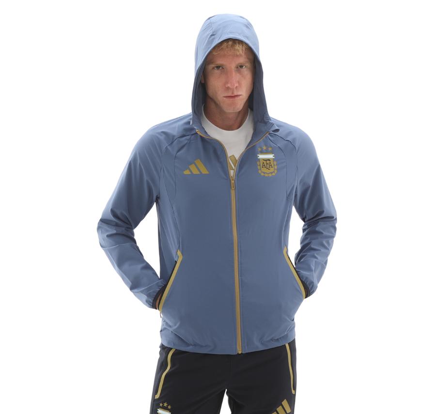adidas Afa Arjantin Erkek Yağmurluk-Rüzgarlık Mavi adidas Afa Arjantin Erkek Yağmurluk-Rüzgarlık Mavi