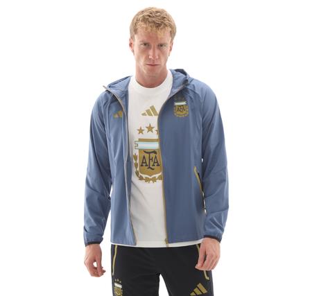 adidas Afa Arjantin Erkek Yağmurluk-Rüzgarlık Mavi