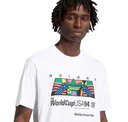adidas Archive Africa 94 Erkek T-Shirt Beyaz adidas Archive Africa 94 Erkek T-Shirt Beyaz