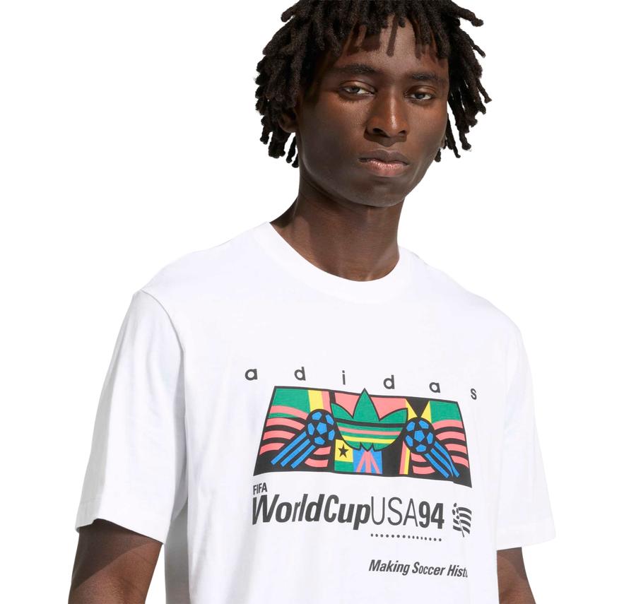 adidas Archive Africa 94 Erkek T-Shirt Beyaz adidas Archive Africa 94 Erkek T-Shirt Beyaz