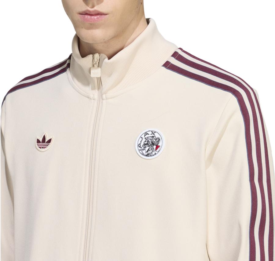 adidas Ajax Amsterdam Terrace Erkek Ceket Krem adidas Ajax Amsterdam Terrace Erkek Ceket Krem