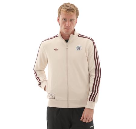 adidas Ajax Amsterdam Terrace Erkek Ceket Krem adidas Ajax Amsterdam Terrace Erkek Ceket Krem