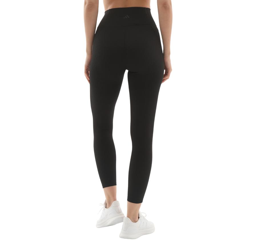 adidas All Me Rıb L Kadın Tayt Siyah adidas All Me Rıb L Kadın Tayt Siyah