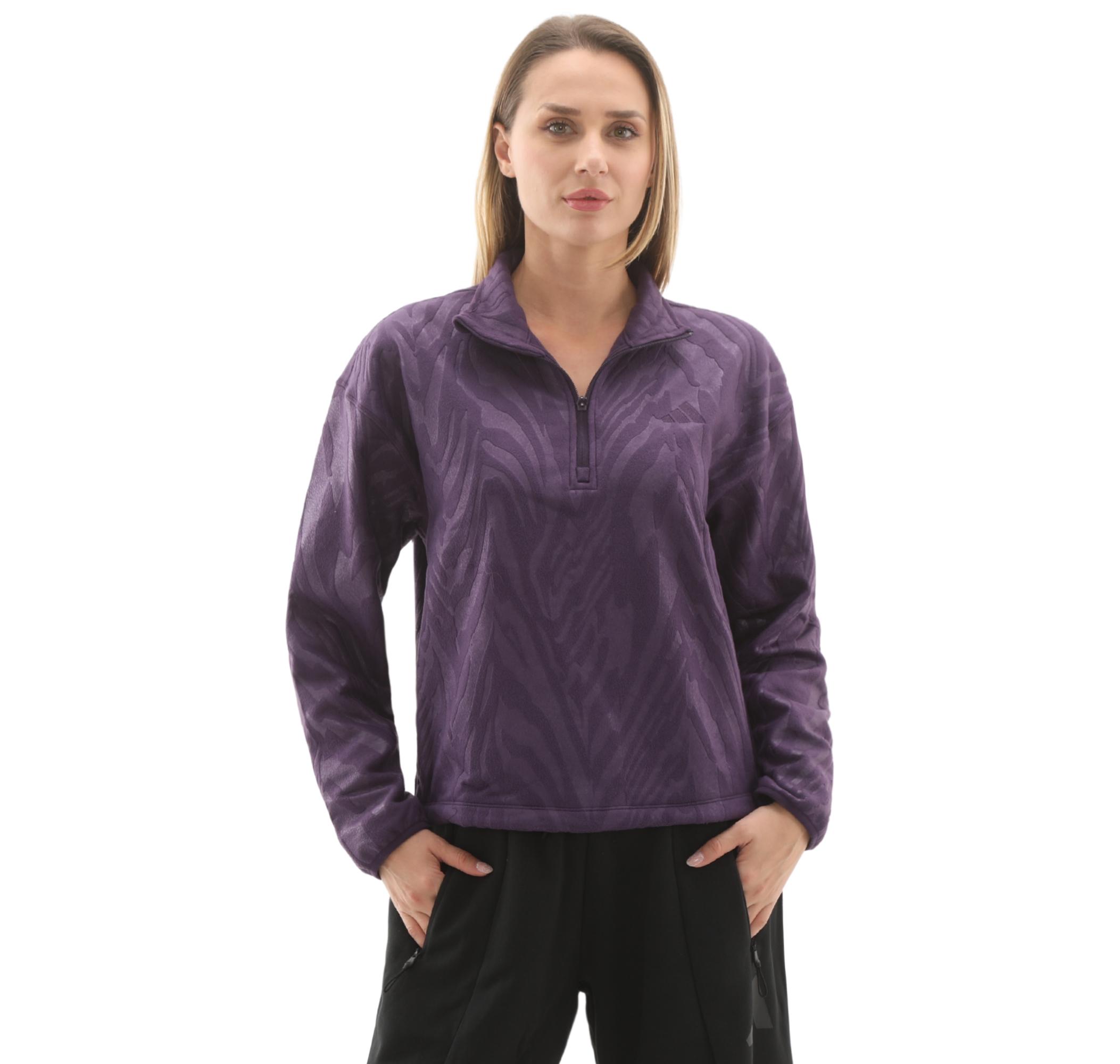 Женский свитшот adidas Aop Polarfleece