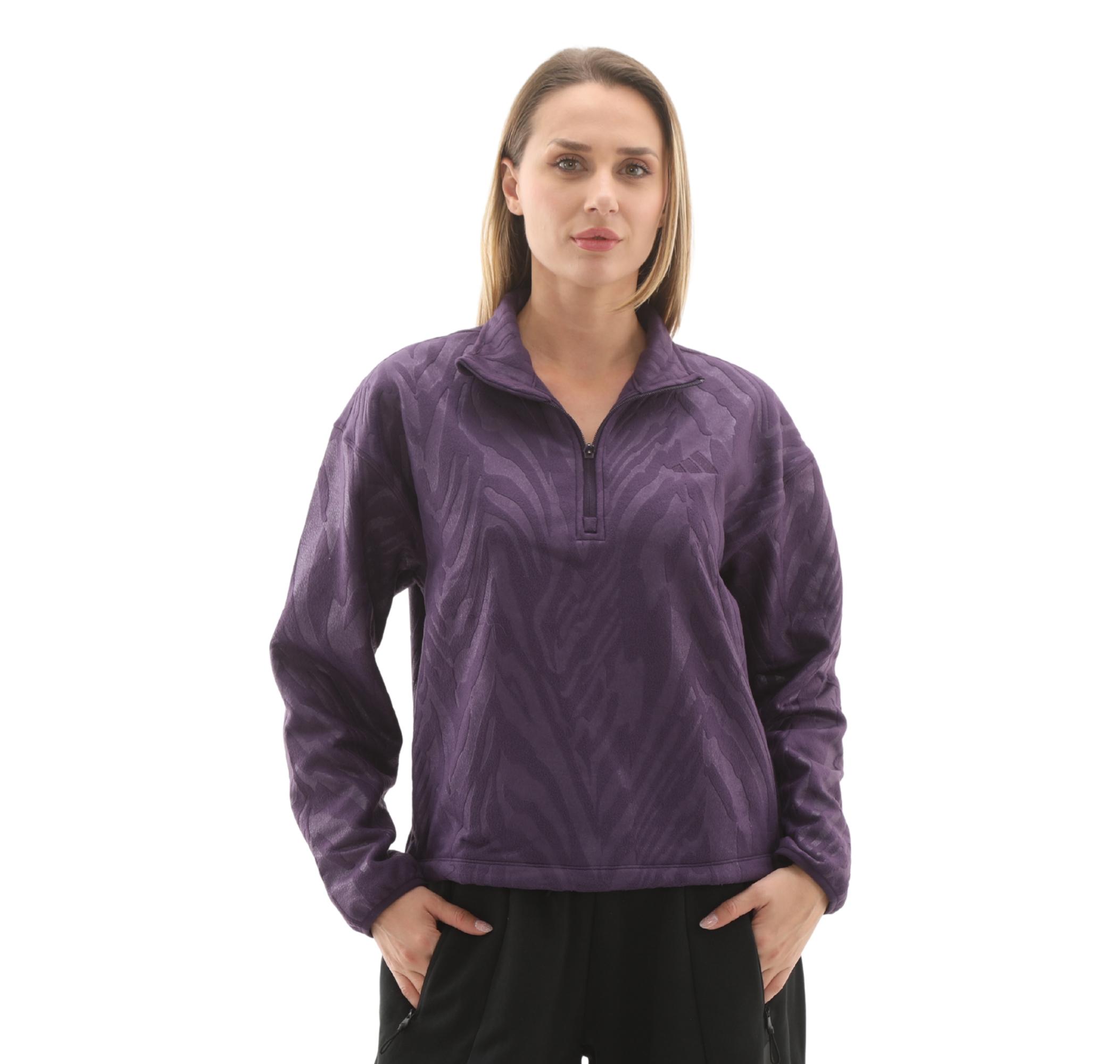 Женский свитшот adidas Aop Polarfleece