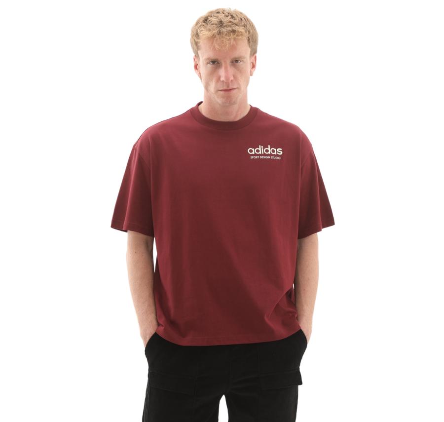 adidas Asd Otb Tee Erkek T-Shirt Bordo adidas Asd Otb Tee Erkek T-Shirt Bordo