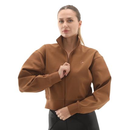 adidas Asmc Knıtted Tt Kadın Ceket Kahve