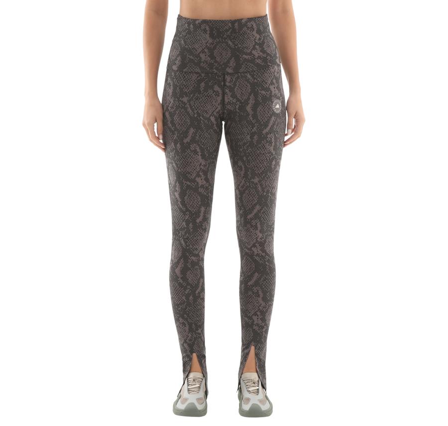 adidas By Stella Mccartney Rolltop Splitcuff Kadın Tayt Gri adidas By Stella Mccartney Rolltop Splitcuff Kadın Tayt Gri