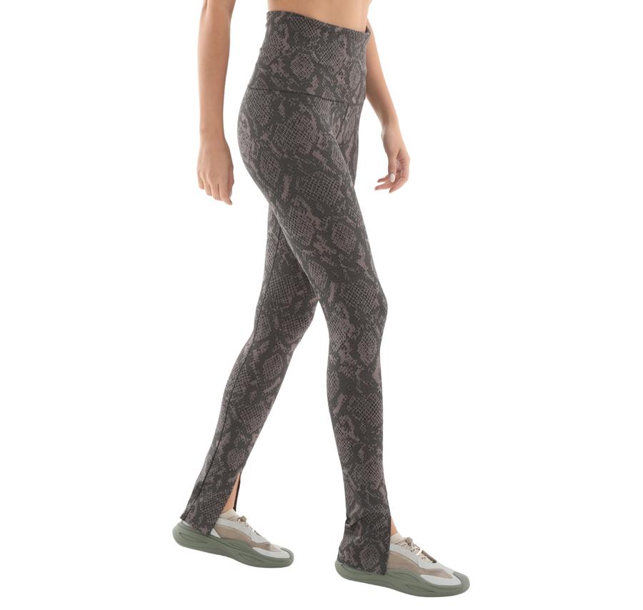 adidas By Stella Mccartney Rolltop Splitcuff Kadın Tayt Gri adidas By Stella Mccartney Rolltop Splitcuff Kadın Tayt Gri