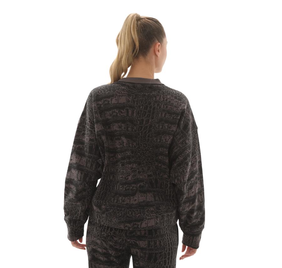 adidas By Stella Mccartney Loose Kadın Sweatshirt Antrasit adidas By Stella Mccartney Loose Kadın Sweatshirt Antrasit