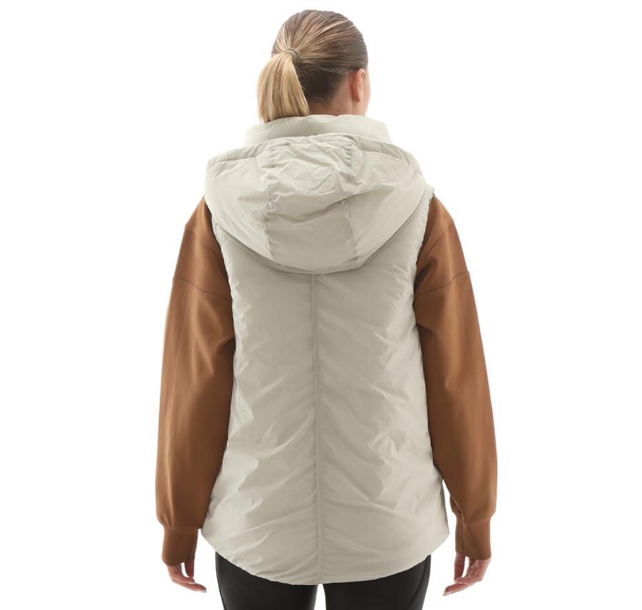 adidas Asmc Puf Vest Kadın Yelek Beyaz adidas Asmc Puf Vest Kadın Yelek Beyaz