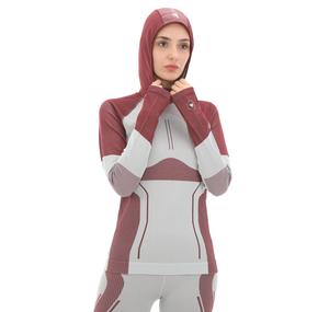 adidas By Stella Mccartney Tst Ls Ho Kadın İçlik-Pro Bordo