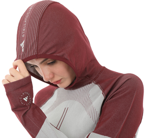 adidas By Stella Mccartney Tst Ls Ho Kadın İçlik-Pro Bordo