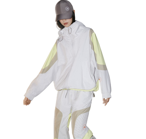 adidas By Stella Mccartney Asmc Woven Tt Kadın Yağmurluk-Rüzgarlık Beyaz