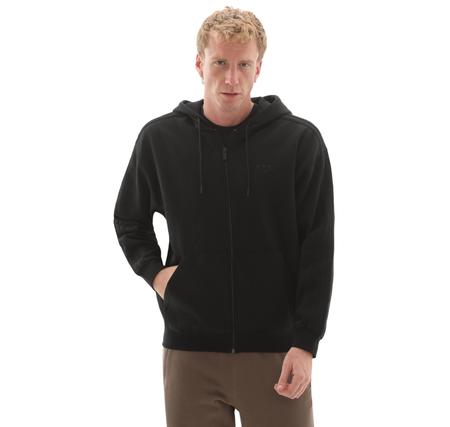 adidas Baggy Fz Hoodıe Erkek Ceket Siyah adidas Baggy Fz Hoodıe Erkek Ceket Siyah