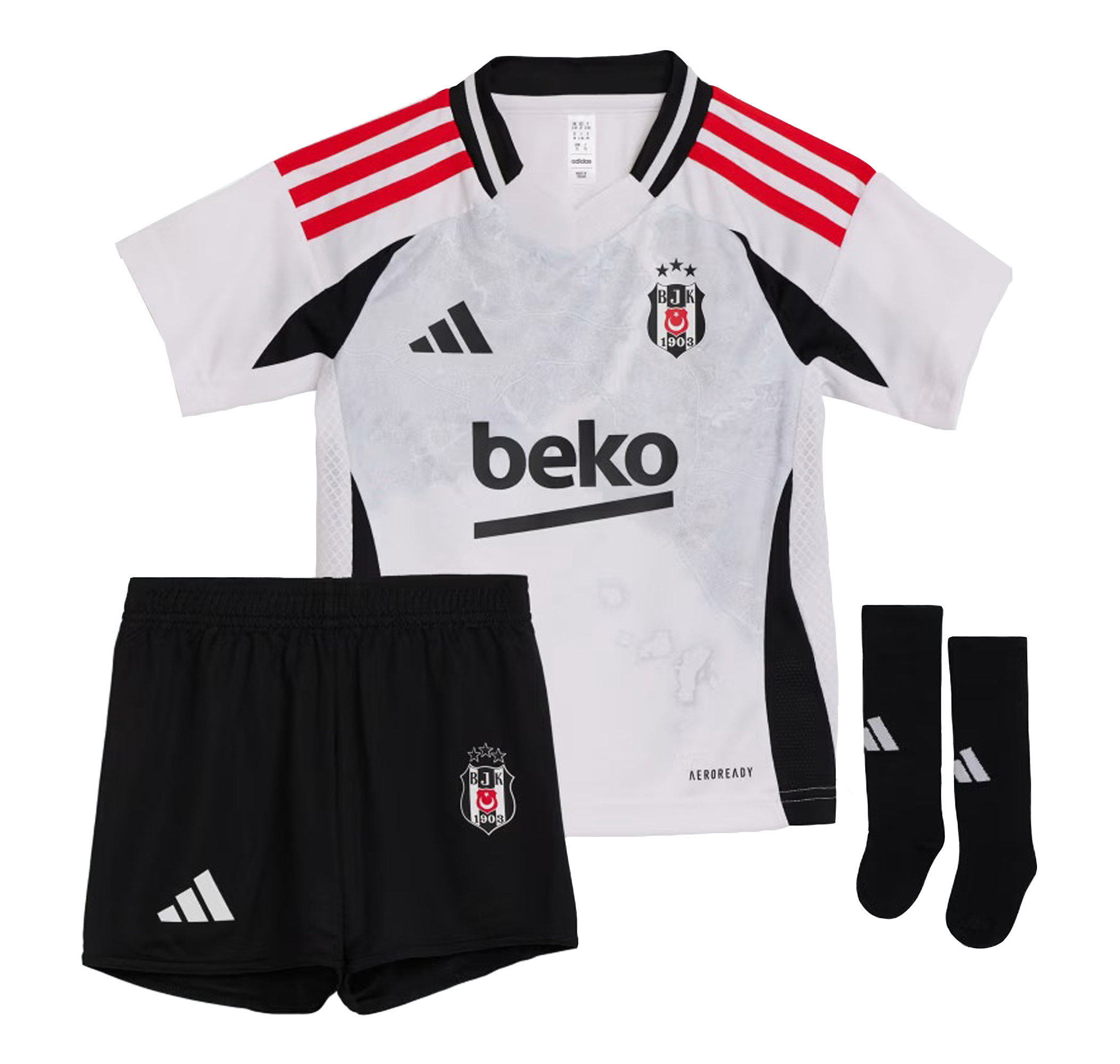 Детские  adidas Bjk Beşiktaş 3 Mini Forma