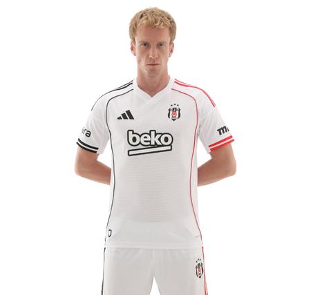 adidas Bjk Beşiktaş Jk 25-26 İç Saha Erkek Forma Beyaz