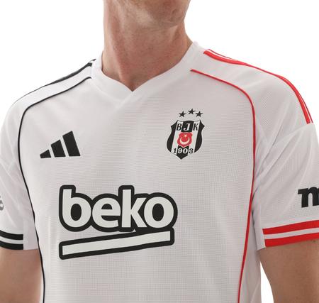 adidas Bjk Beşiktaş Jk 25-26 İç Saha Erkek Forma Beyaz