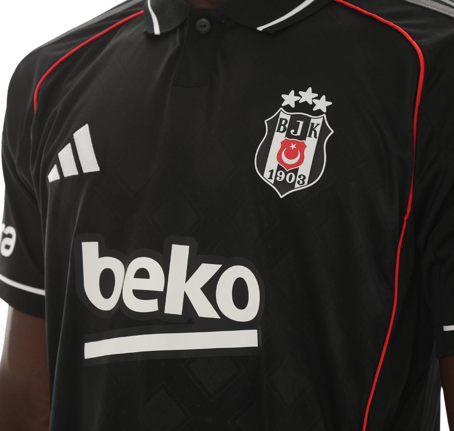 adidas Bjk Beşiktaş Jk 25-26 Üçüncü Erkek Forma Siyah adidas Bjk Beşiktaş Jk 25-26 Üçüncü Erkek Forma Siyah