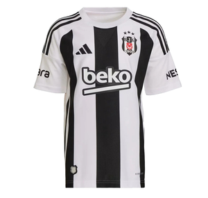 adidas Bjk Striped Home Je Çocuk Forma Beyaz