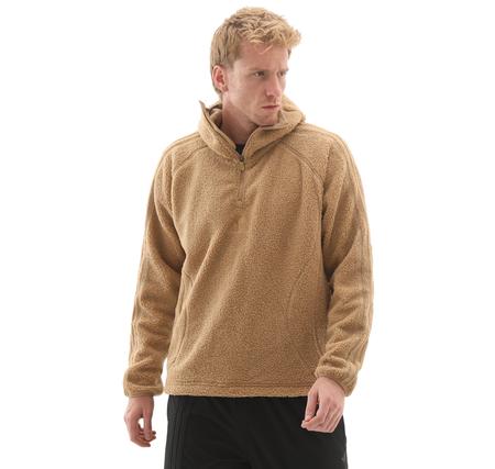 adidas Borg Tg Zıp Hd Erkek Sweatshirt Kahve adidas Borg Tg Zıp Hd Erkek Sweatshirt Kahve