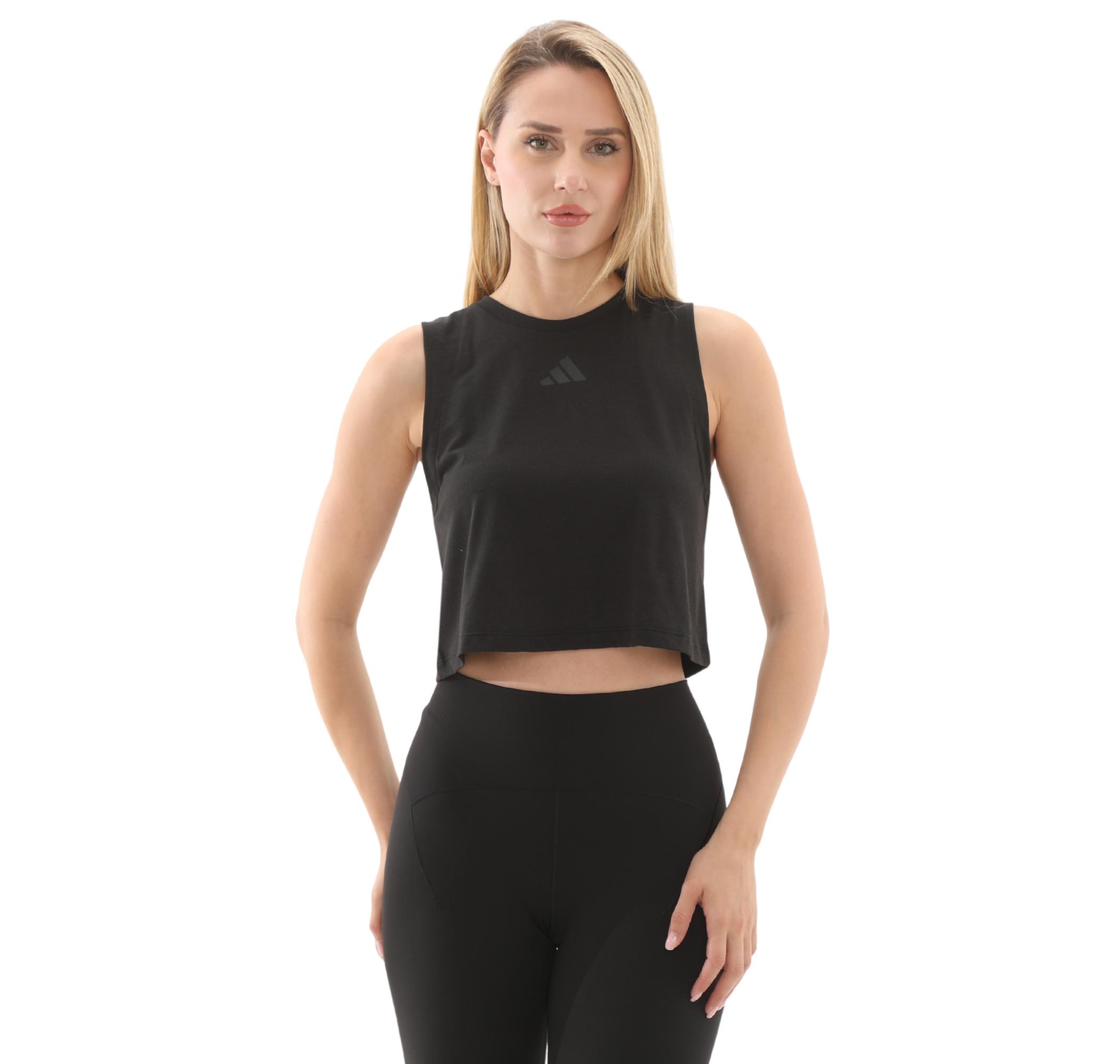 Женская футболка adidas Boxy Tank 3S