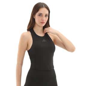 adidas Bra Tank 3S Kadın T-Shirt Siyah