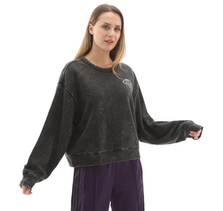 adidas Buffy Crew Kadın Sweatshirt Siyah adidas Buffy Crew Kadın Sweatshirt Siyah