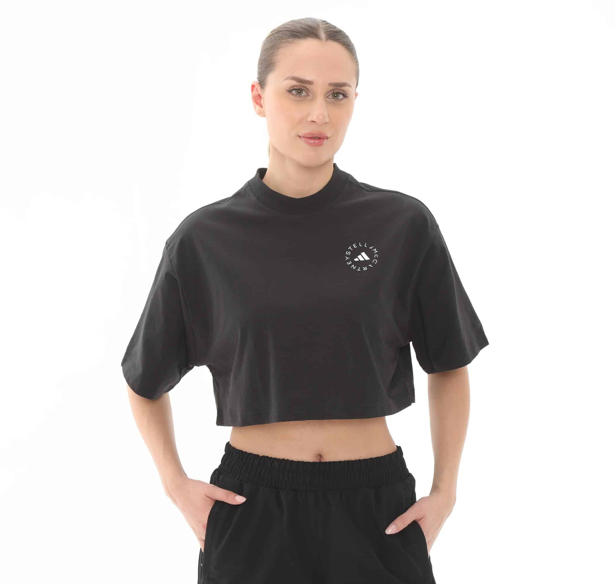 Женская футболка adidas By Stella Mccartney Crop