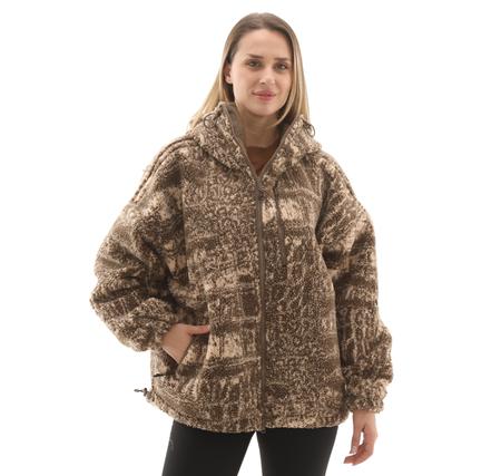 adidas By Stella Mccartney Kadın Mont Kahve adidas By Stella Mccartney Kadın Mont Kahve