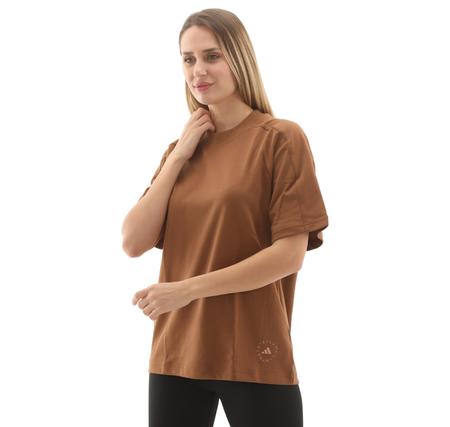 adidas By Stella Mccartney Kadın T-Shirt Kahve