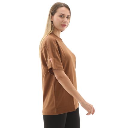 adidas By Stella Mccartney Kadın T-Shirt Kahve