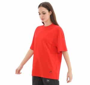 adidas By Stella Mccartney Kadın T-Shirt Kırmızı