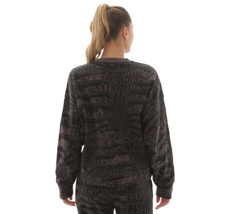 adidas By Stella Mccartney Loose Kadın Sweatshirt Antrasit adidas By Stella Mccartney Loose Kadın Sweatshirt Antrasit