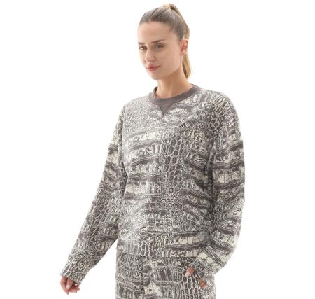 adidas By Stella Mccartney Loose Kadın Sweatshirt Gri