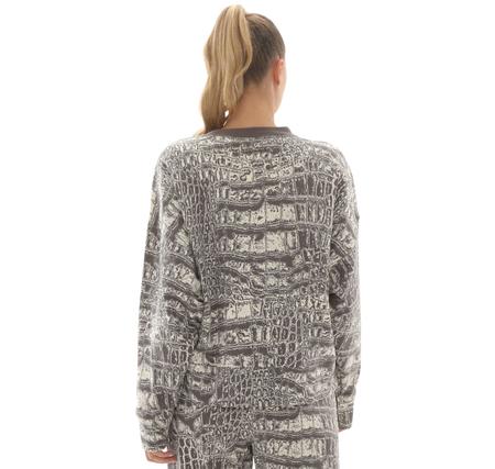 adidas By Stella Mccartney Loose Kadın Sweatshirt Gri