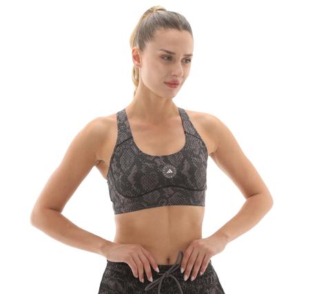 adidas By Stella Mccartney Training Bra Kadın Büstiyer Gri