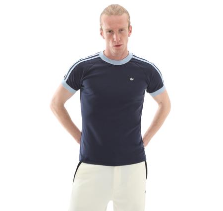 adidas Calı Tee Erkek T-Shirt Mavi