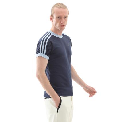 adidas Calı Tee Erkek T-Shirt Mavi