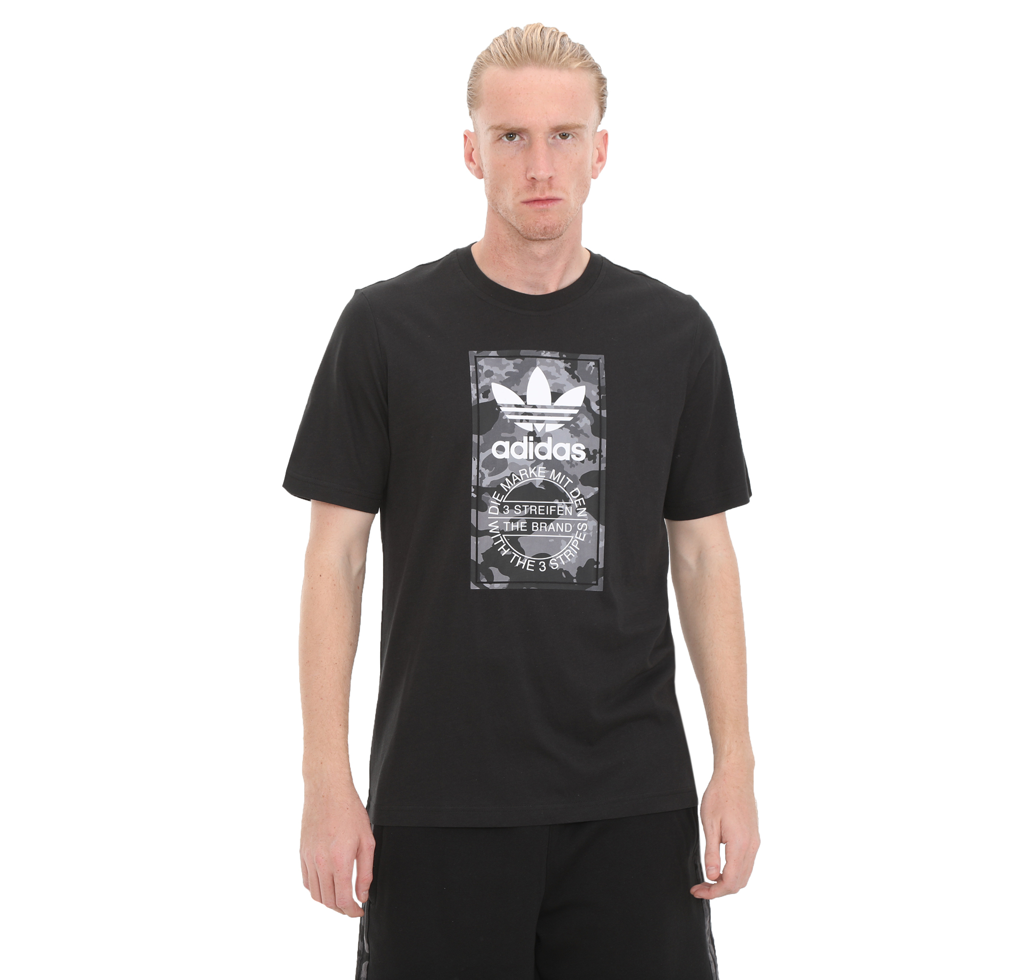 Мужская футболка adidas Camo Tongue Tee