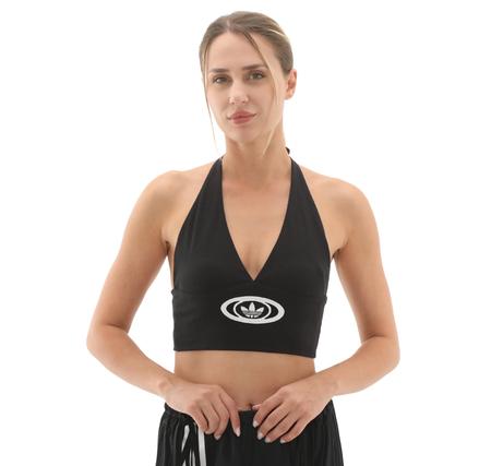 adidas Campus V Top Kadın T-Shirt Siyah adidas Campus V Top Kadın T-Shirt Siyah