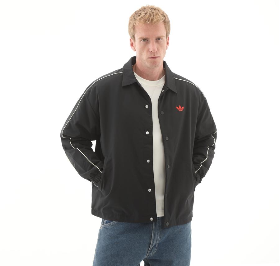 adidas Coach Jacket Erkek Ceket Siyah adidas Coach Jacket Erkek Ceket Siyah