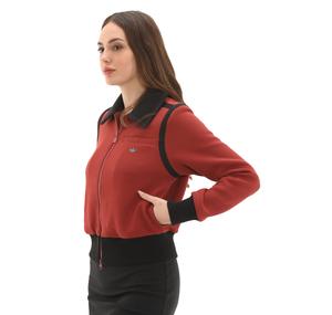adidas Collared Tt Kadın Ceket Kırmızı