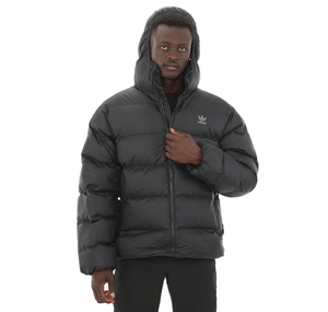 adidas Commercıal Puff Erkek Mont Siyah