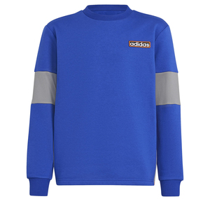 adidas Crew Çocuk Sweatshirt Mavi
