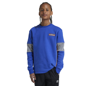 adidas Crew Çocuk Sweatshirt Mavi