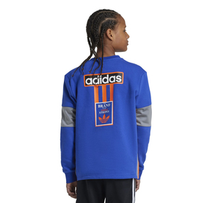 adidas Crew Çocuk Sweatshirt Mavi