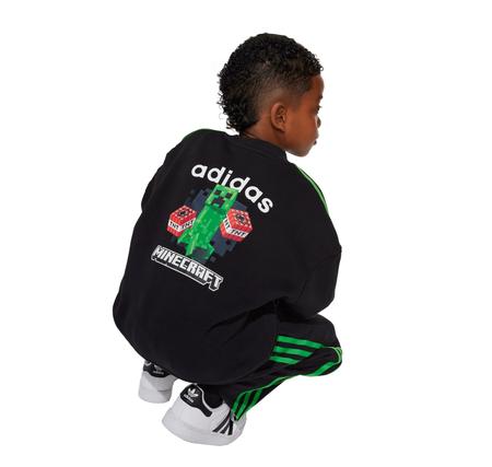 adidas Crew Set Çocuk Eşofman Takımı Siyah